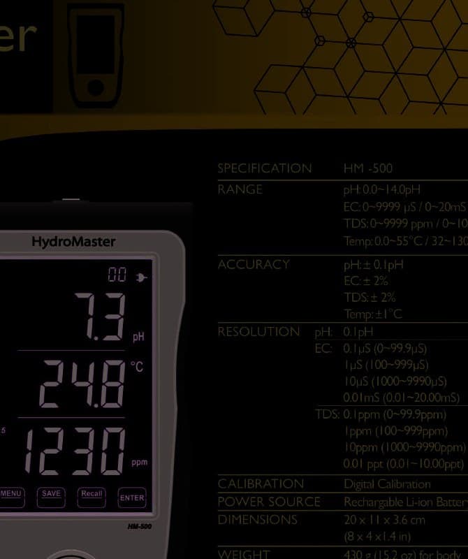 HM Digital HydroMaster HM-500